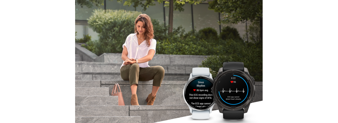 Sinu s&uuml;dame salakeel: Garmin EKG tervisevalvur randmel