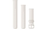 Quick Release silikoon kellarihmad (20mm) Ivory 125-218 mm