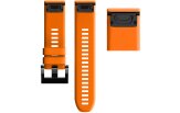 Kiirkinnitusega kellarihmad 22mm Silikoon - oranž