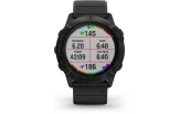 Spordikell fenix 6X PRO - must, musta rihmaga