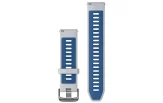 Quick Release kellarihmad (22mm) Silikoon - valge/sinine 135-205 mm