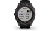 Spordikell Garmin fenix 7X Sapphire Solar - Carbon Gray DLC Ti Black Band
