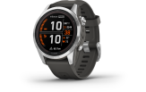 Spordikell Garmin fenix 7S PRO Solar Silver Graphite