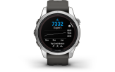Spordikell Garmin fenix 7S PRO Solar Silver Graphite