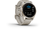 Spordikell Garmin fenix 7S PRO Solar Sapphire - Soft Gold Sand