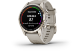 Spordikell Garmin fenix 7S PRO Solar Sapphire - Soft Gold Sand