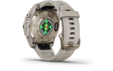Spordikell Garmin fenix 7S PRO Solar Sapphire - Soft Gold Sand