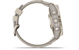 Spordikell Garmin fenix 7S PRO Solar Sapphire - Soft Gold Sand