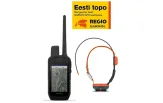 Koera GPS Garmin Alpha 300 +T20 rihm ja Regio Topo kaart