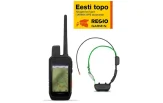 Koera GPS Garmin Alpha 300i +TT25 rihm ja Regio Topo kaart