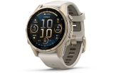 Spordikell Garmin fenix 8 43mm AMOLED Sapphire Soft Gold with Fog Gray Band