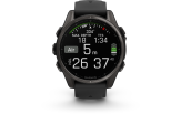Spordikell Garmin fenix 8 43mm AMOLED Sapphire Carbon Gray DLC Ti with Black Band