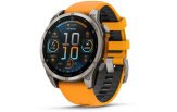 Spordikell Garmin fenix 8 47mm AMOLED Sapphire Titanium Orange with Gray Titanium Band