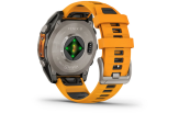 Spordikell Garmin fenix 8 47mm AMOLED Sapphire Titanium Orange with Gray Titanium Band