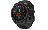 Spordikell Garmin fenix 8 47mm AMOLED Sapphire Carbon Gray DLC Ti with Black Band