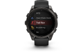 Spordikell Garmin fenix 8 47mm AMOLED Sapphire Carbon Gray DLC Ti with Black Band