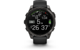 Spordikell Garmin fenix 8 47mm AMOLED Sapphire Carbon Gray DLC Ti with Black Band
