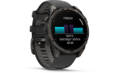 Spordikell Garmin fenix 8 47mm AMOLED Sapphire Carbon Gray DLC Ti with Black Band