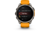 Spordikell Garmin fenix 8 47mm AMOLED Sapphire Titanium with Orange Band