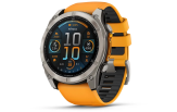 Spordikell Garmin fenix 8 51mm AMOLED Sapphire Titanium Orange with Gray Titanium Band