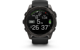 Spordikell Garmin fenix 8 51mm AMOLED Sapphire Carbon Gray DLC Ti with Black band