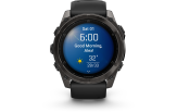 Spordikell Garmin fenix 8 51mm AMOLED Sapphire Carbon Gray DLC Ti with Black band