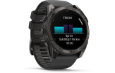 Spordikell Garmin fenix 8 51mm AMOLED Sapphire Carbon Gray DLC Ti with Black band