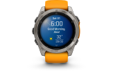 Spordikell Garmin fenix 8 51mm AMOLED Sapphire Titanium with Orange Band
