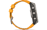 Spordikell Garmin fenix 8 51mm AMOLED Sapphire Titanium with Orange Band