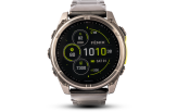 Spordikell Garmin fenix 8 51mm Solar Sapphire Titanium Yellow with Grey Titanium Band