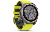 Spordikell Garmin fenix 8 47mm Solar Sapphire Titanium with Yellow Band