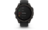Spordikell Garmin fenix 8 47mm Solar Sapphire Carbon Gray DLC Ti with Black band