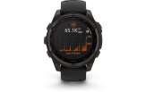 Spordikell Garmin fenix 8 47mm Solar Sapphire Carbon Gray DLC Ti with Black band