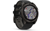Spordikell Garmin fenix 8 47mm Solar Sapphire Carbon Gray DLC Ti with Black band