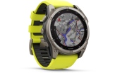 Spordikell Garmin fenix 8 51mm Solar Sapphire Titanium with Yellow Band