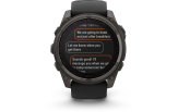 Spordikell Garmin fenix 8 51mm Solar Sapphire Carbon Gray DLC Ti with Black band