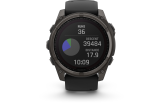 Spordikell Garmin fenix 8 51mm Solar Sapphire Carbon Gray DLC Ti with Black band