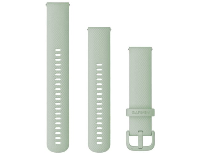 Quick Release silikoon kellarihmad (20mm) Cool Mint 125-218 mm