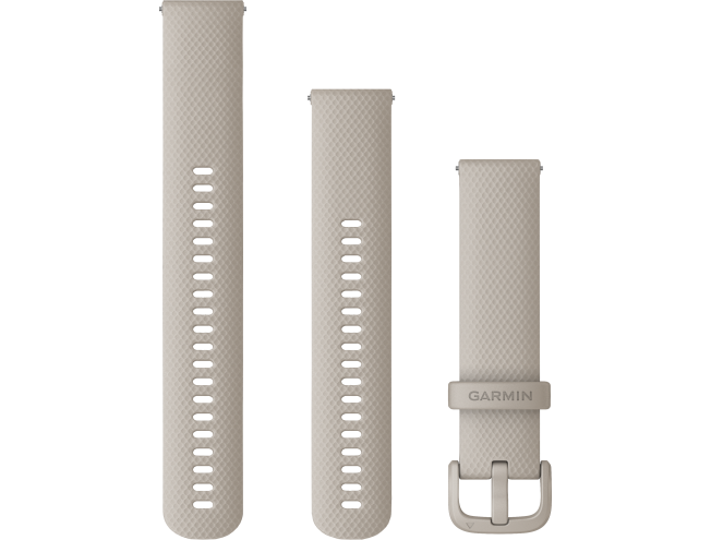 Quick Release silikoon kellarihmad (20mm) French Grey - 126-203 mm