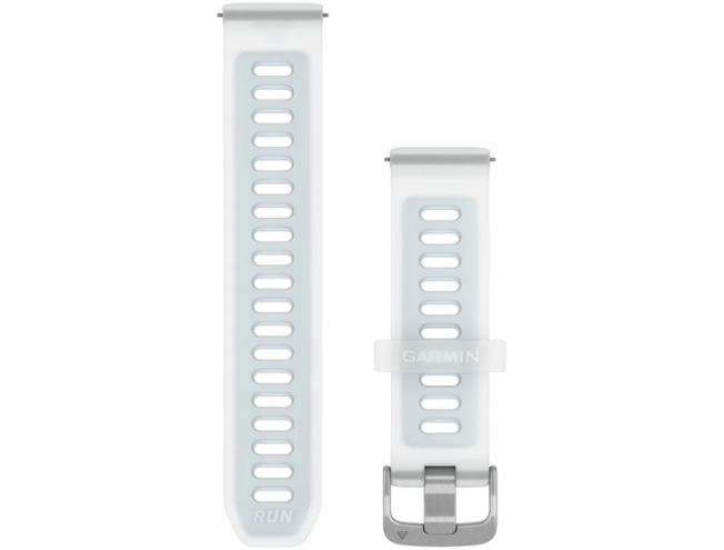 Quick Release silikoon kellarihmad (20mm) Translucent Whitestone/Cloud Blue