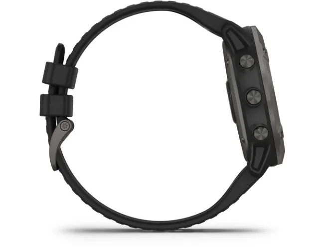 Spordikell fenix 6X Safiir - s&uuml;sinik hall DLC, musta rihmaga