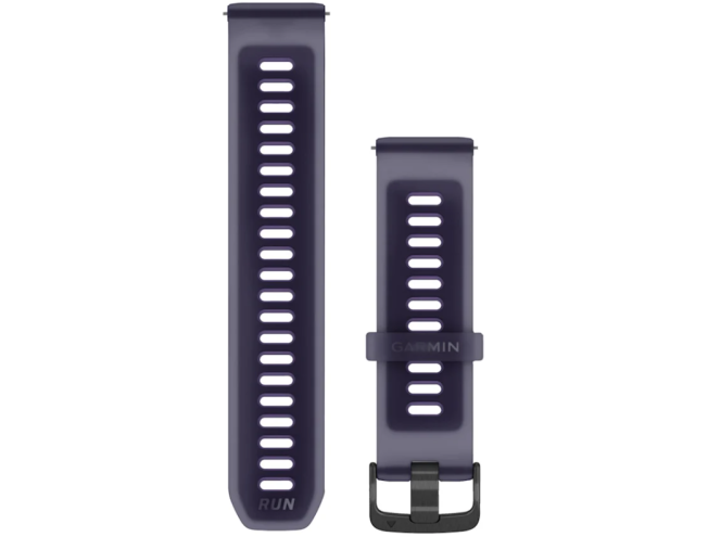 Quick Release kellarihmad (22mm) Silikoon - Translucent Imperial Purple/Indigo