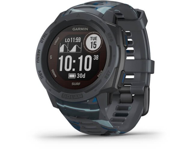 Seikluskell Garmin Instinct Solar nutikell Surf Pipeline