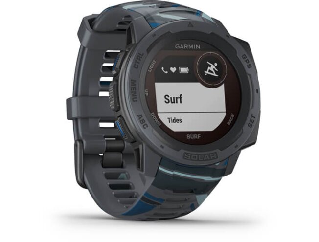 Seikluskell Garmin Instinct Solar nutikell Surf Pipeline