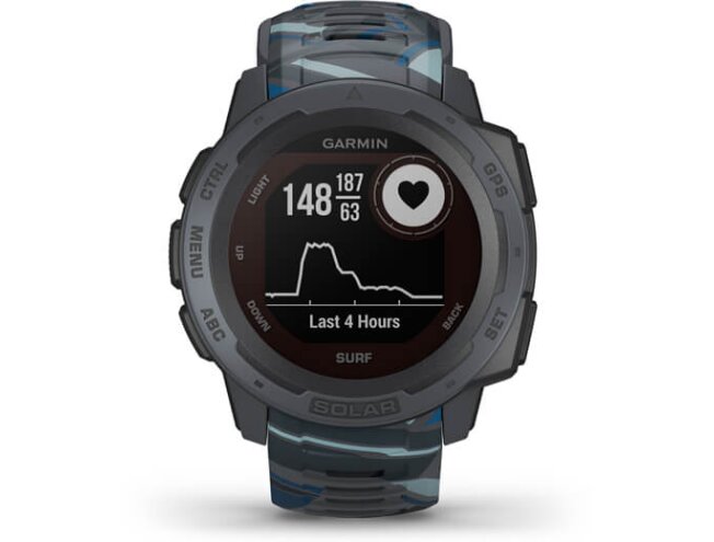 Seikluskell Garmin Instinct Solar nutikell Surf Pipeline