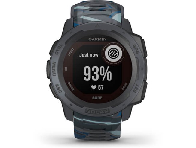 Seikluskell Garmin Instinct Solar nutikell Surf Pipeline