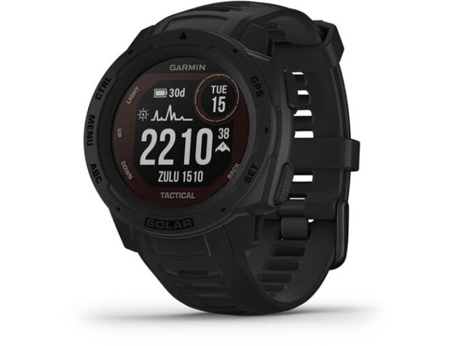 Seikluskell Garmin Instinct Solar nutikell Tactical Black