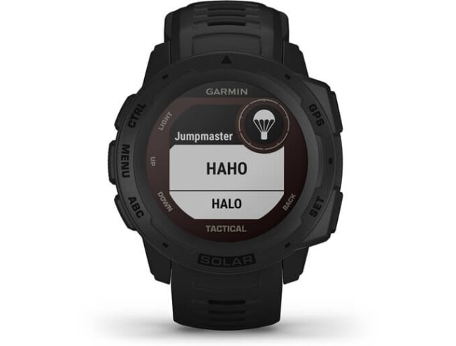 Seikluskell Garmin Instinct Solar nutikell Tactical Black