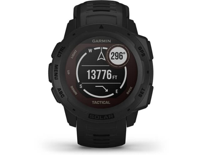 Seikluskell Garmin Instinct Solar nutikell Tactical Black