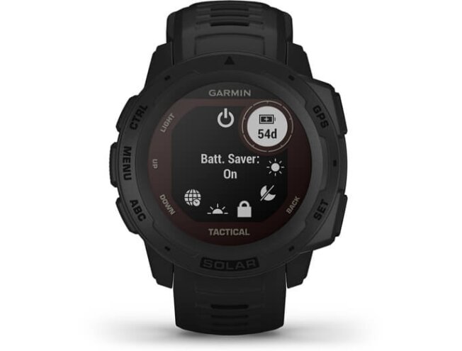 Seikluskell Garmin Instinct Solar nutikell Tactical Black